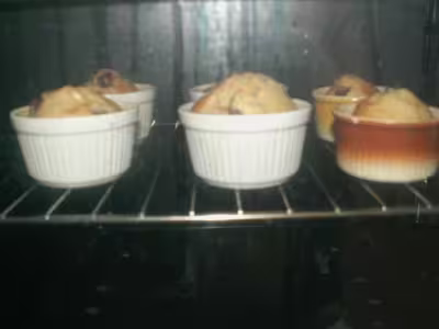Muffins de Charlotte chocolat banane