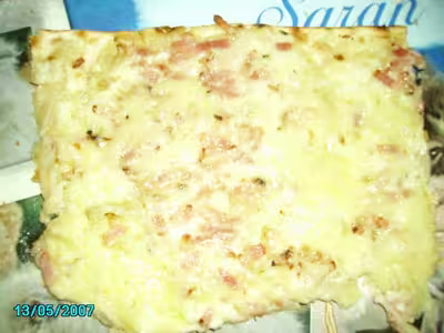 Recette Thermomix: Tarte flambée alsacienne par feesoleil