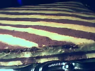 Gâteau crèmes pistache et pralinée