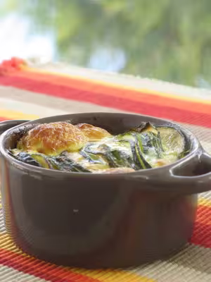 Clafoutis aux courgettes