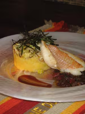 Filet de vivanneau et son écrasé de pommes de terre