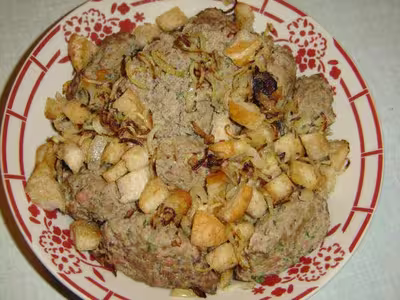 Alsace: Lewerknepfle ( quenelles de foie)