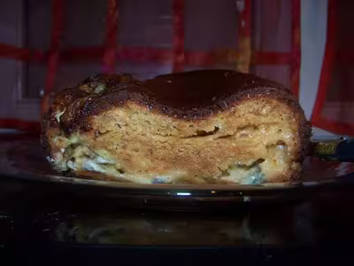 Thermomix:Cake au gorgonzola, miel et romarin frais