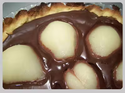 Thermomix: Tarte croustillante au chocolat, fruits