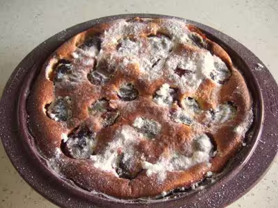 Recette thermomix: Gâteau allégé aux quesches par mamiegeo