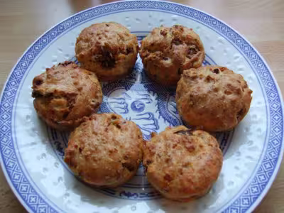Muffins aux tomates séchées