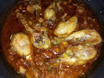Poulet à la mangue