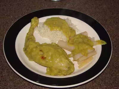 Curry de lapin au coco
