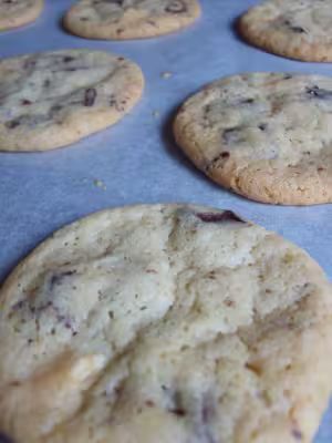 Cookies aux pépites de chocolat blanc et noir