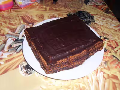 Gâteau aux petits beurres et au chocolat