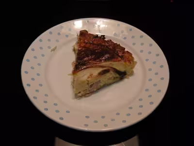 Tourte aux chicons, jambon et fromage