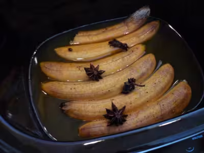 Bananes confites à l'orange au Mijot'Cook de seb