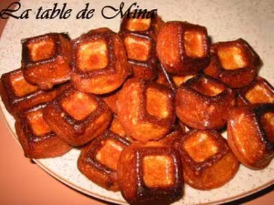 Recette thermomix: Petits cakes à l'halva vanille