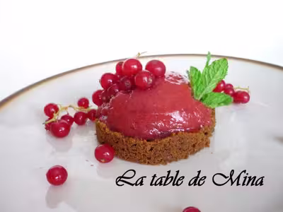 Thermomix: Coques à la fraises sur sablés spéculoos