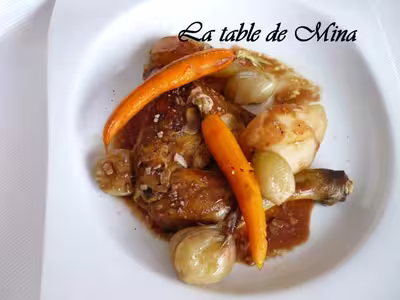 Pintades aux poires à l'espagnole Mijot'Cook de seb