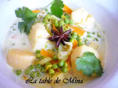Thermomix: Nage de Saint-Jacques au safran