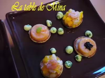Tartare de Saint-Jacques à la mangue
