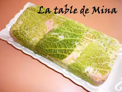 Recette Thermomix: Terrine de chou farci