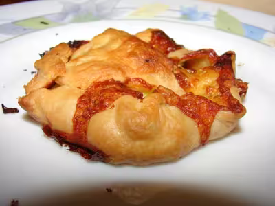 Tarte courgette-laguiole