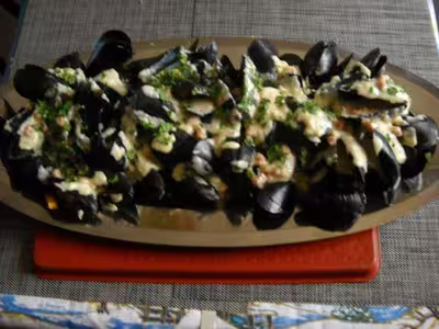 Moules au cidre