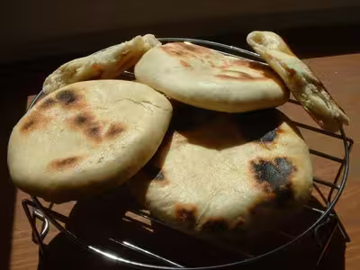 Pain tunisien Map et cuisson four