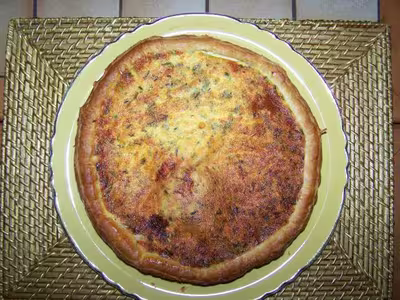 Quiche au saumon