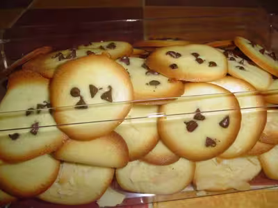 Tuiles aux pépites de chocolat