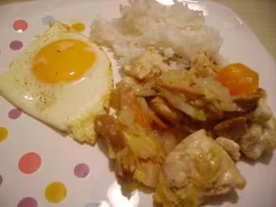 Bol renversé au chou chinois par na