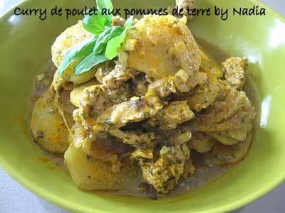 Recette WW: Curry de poulet aux pommes de terre