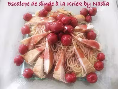 Recette WW: Escalopes de dinde à la kriek