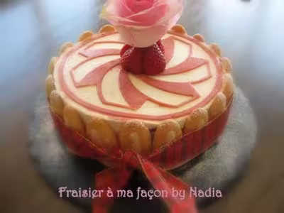 Fraisier à ma façon