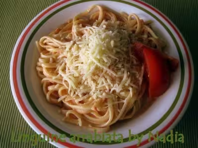 Linguines arrabiata par vinopall