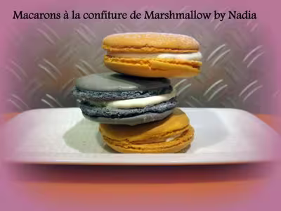 Macarons à la confiture de marshmallow
