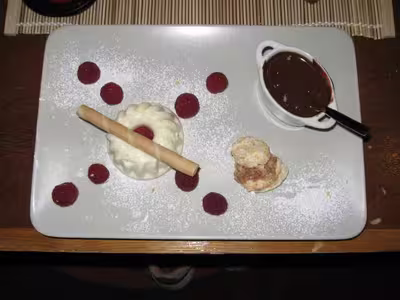 Parfait glacé au chocolat blanc par vinopall
