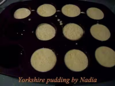 Pudding Yorkshire aux Lait et Farine