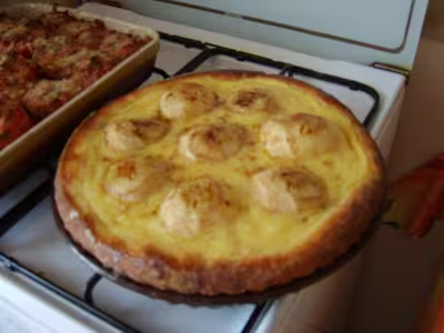 Tarte briochée aux pommes