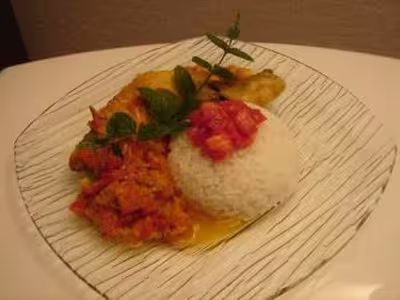 Poulet Carry Réunionnais au Curcuma et Combava