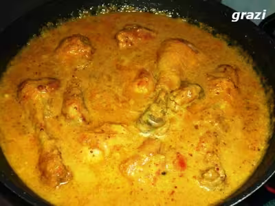 Poulet à la moutarde façon Indienne