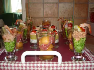 Assortiment de verrines
