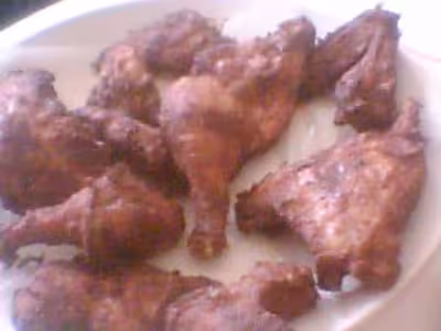 Poulet frit par halale