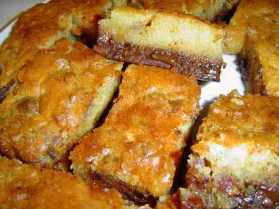 Brownies au chocolat blanc