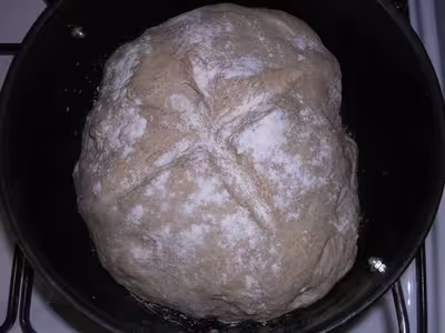 Boule de campagne en cocotte "façon boubou"-