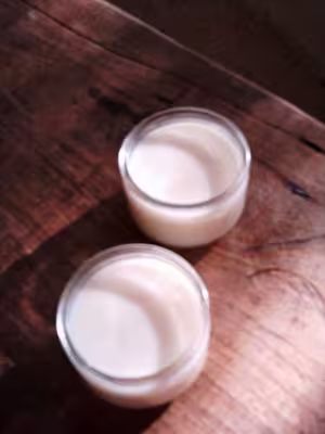 Flans sans œufs :