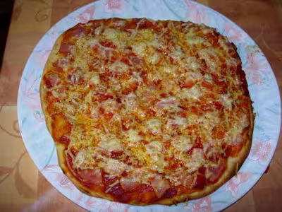 Pizza (pâte faite en Map)