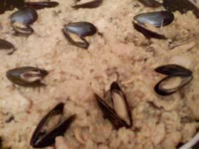 Italie: Risotto aux gambas