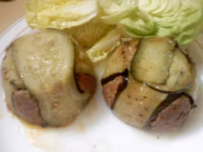 Gigot d'agneau et courgettes en timbale