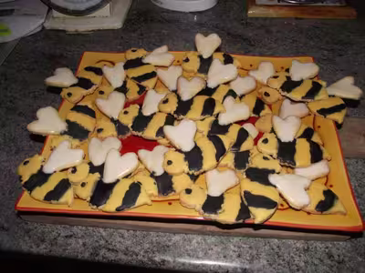 Sablés abeilles