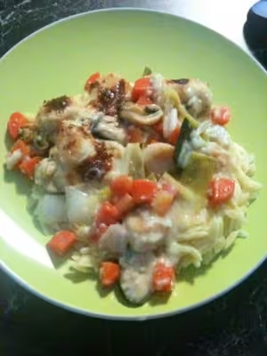 Recette WW: Cassolette de Saint-Jacques (PP) par Bibica
