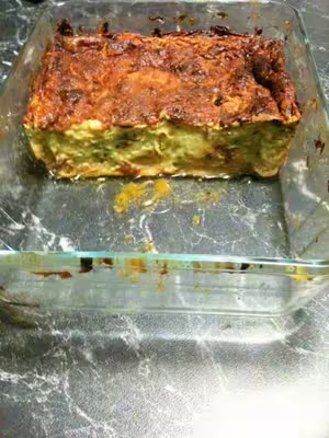 WW: Gâteau invisible courgettes et parmesan (PP) par Bibica