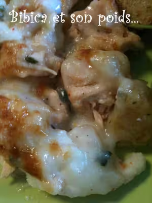 Recette WW: Gratin de cabillaud-saumon (PP)
